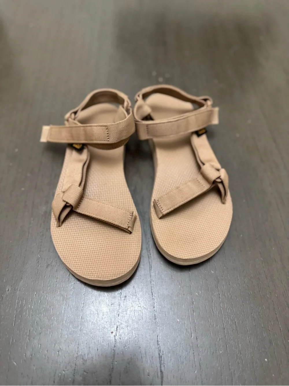 Teva Tan Classic Adjustable Strap Sandals size USW 9